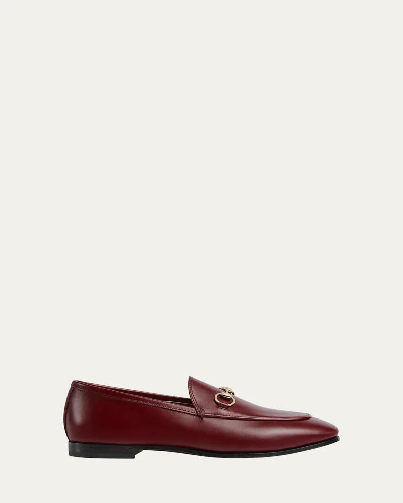 Gucci Jordaan Leather Horsebit Loafers Cover