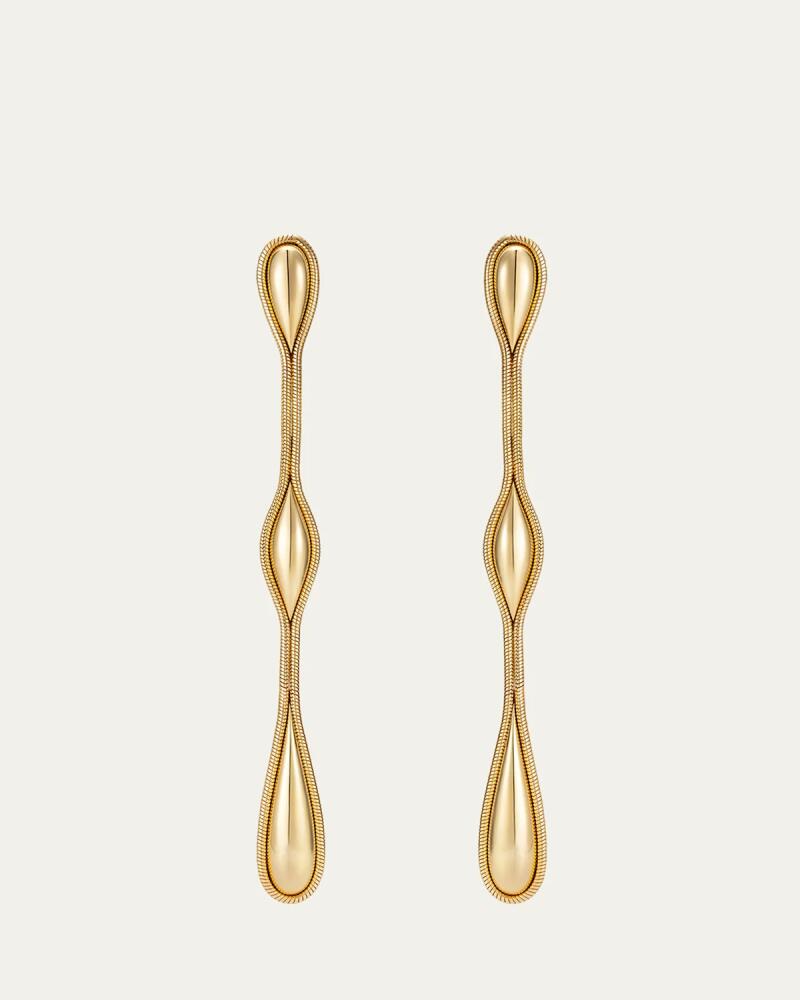 Fernando Jorge 18K Yellow Gold Fluid Gold Earrings Cover