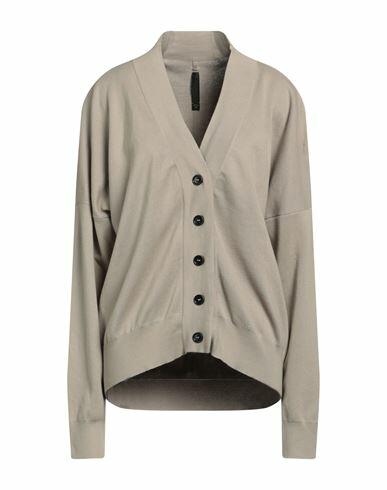 Nike Woman Cardigan Khaki Cotton, Elastane Cover