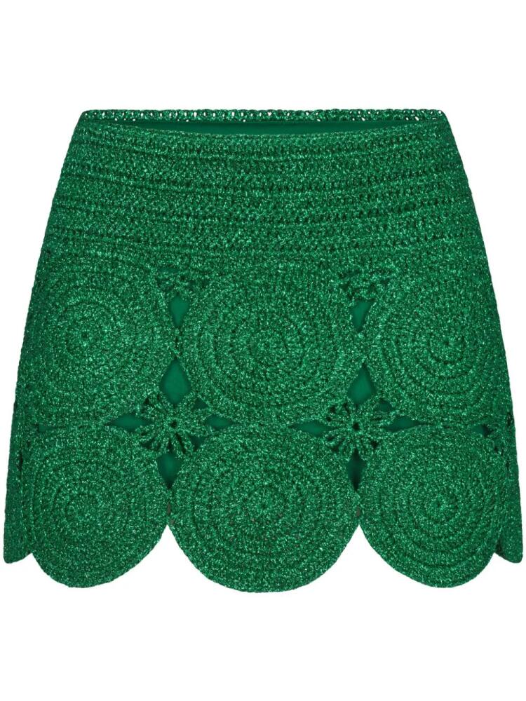 Simon Miller Beep Beep mini skirt - Green Cover