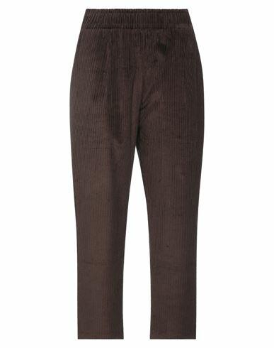 Family First Milano Man Pants Brown Cotton, Elastane Cover