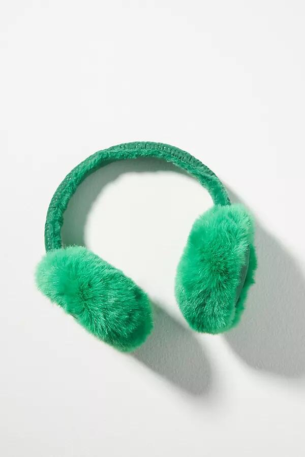 By Anthropologie Classic Faux-Fur Earmuffs Cover