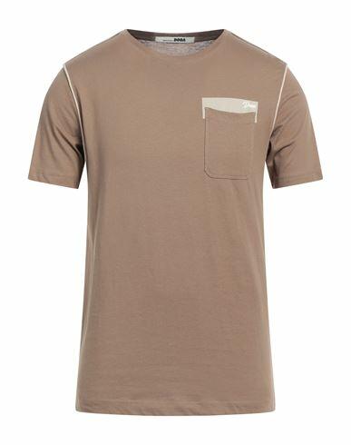 Dooa Man T-shirt Khaki Cotton Cover