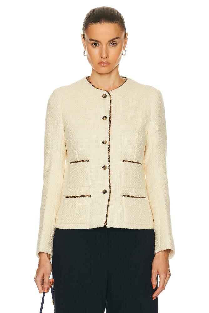 BODE Rice Jacket in Cream Cover