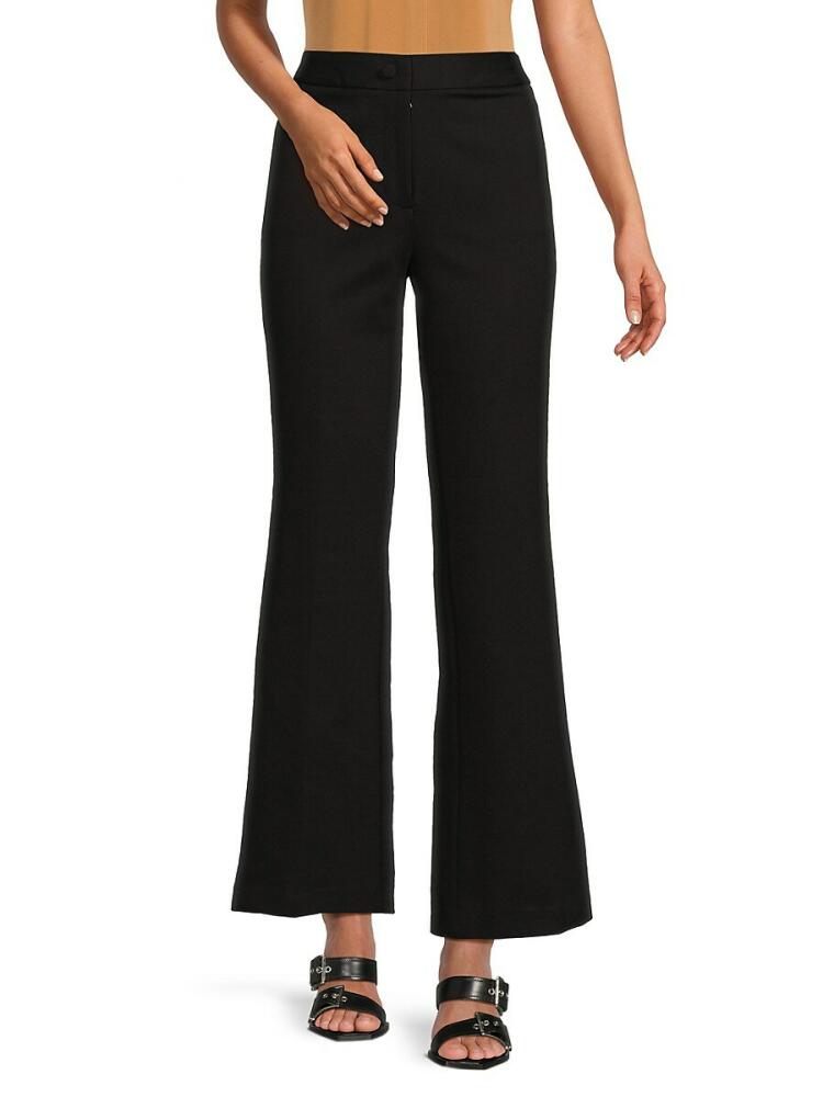 Calvin Klein Women's Flare Pants - Black Cover