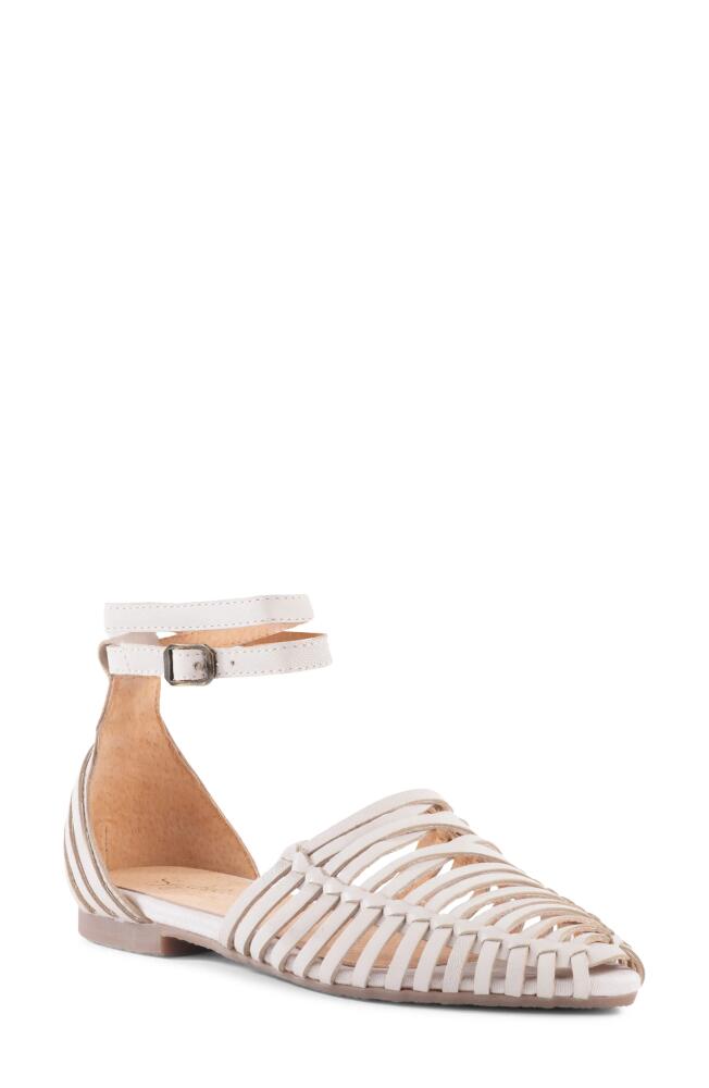 Seychelles Trinket Ankle Strap Flat in Off White Cover