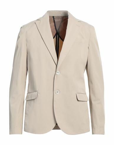 Markup Man Blazer Beige Polyamide, Elastane Cover