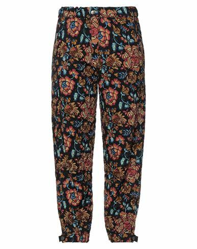 Etro Woman Pants Black Cotton Cover