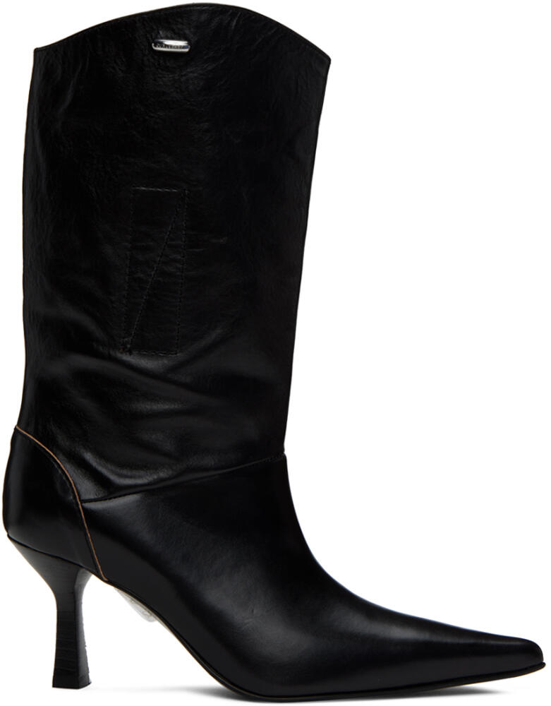 OUR LEGACY Black Envelope Boots Cover