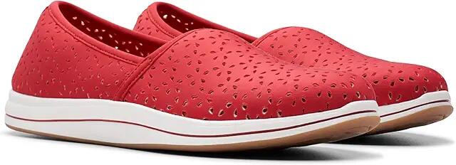 Clarks Breeze Emily (Cherry Textile) Women's Shoes Cover