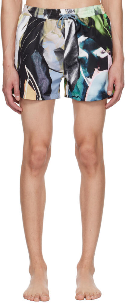 Paul Smith Multicolor Life Drawing Swim Shorts Cover