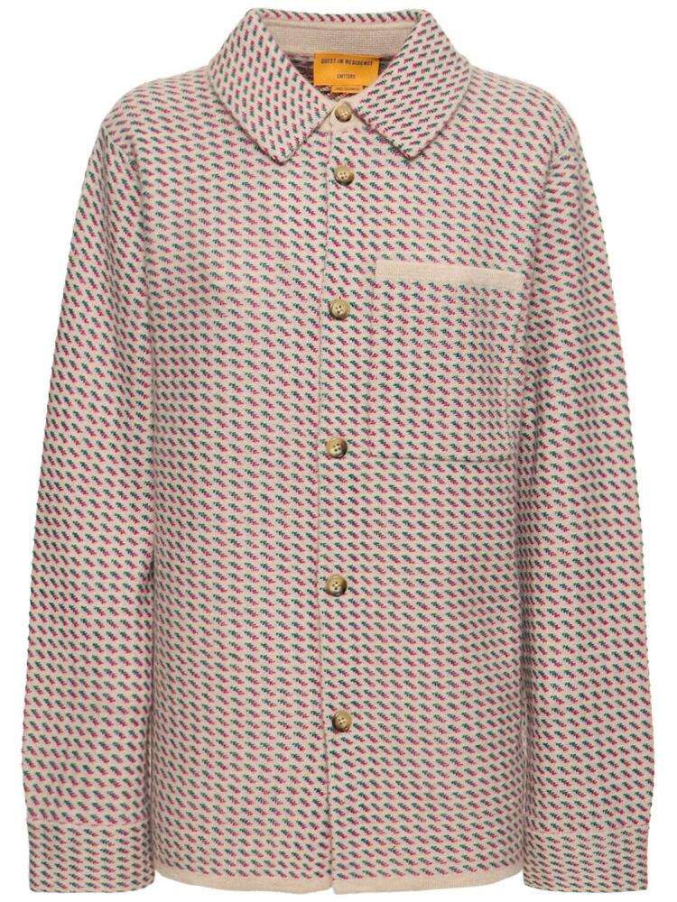 GUEST IN RESIDENCE The Tweed Work Cashmere Shirt Cover