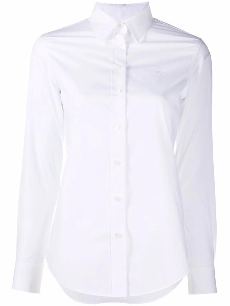 Lauren Ralph Lauren embroidered-logo shirt - White Cover