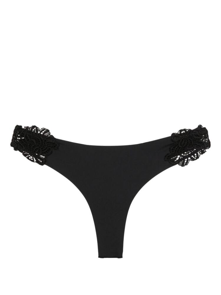 Ermanno Scervino floral-lace bikini bottoms - Black Cover