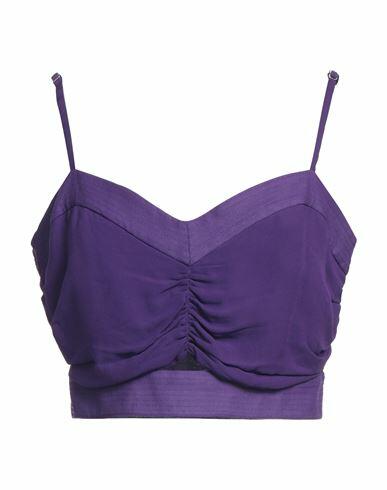 Emma & Gaia Woman Top Purple Polyester Cover