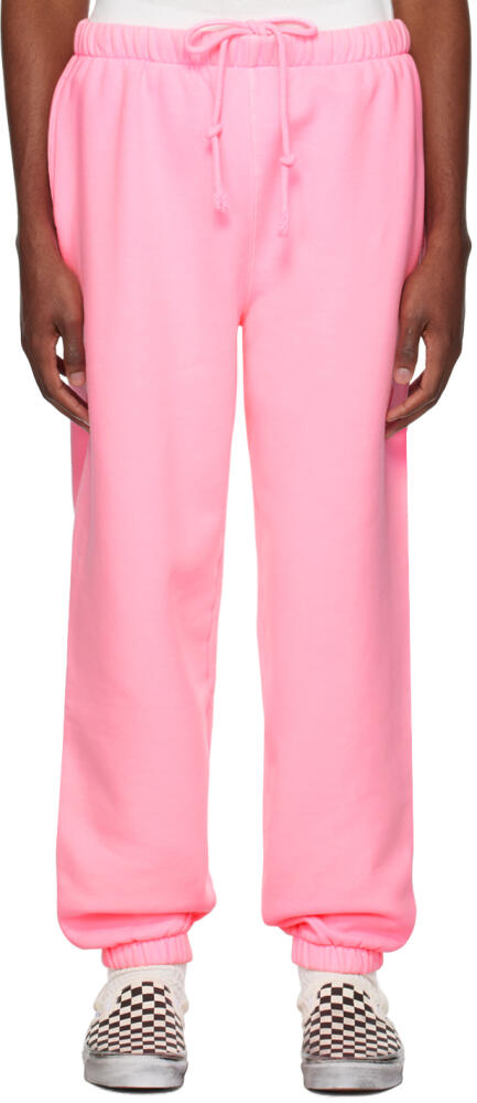 ERL Pink Two-Pocket Sweatpants Cover