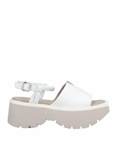 Patrizia Bonfanti Woman Sandals White Soft Leather Cover