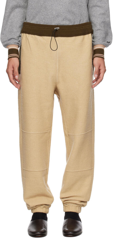 RANRA Beige Skur Sweatpants Cover