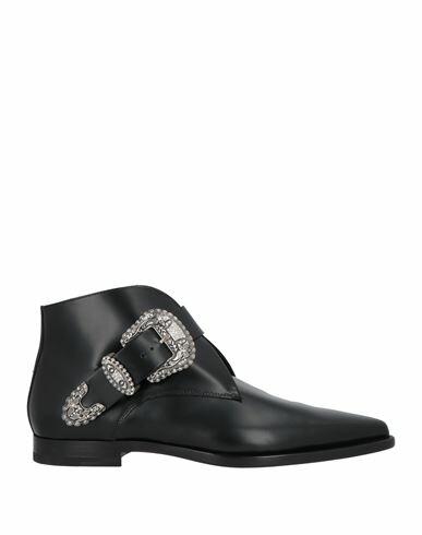 Dsquared2 Man Ankle boots Black Leather Cover