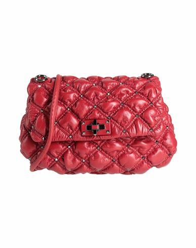 Valentino Garavani Woman Cross-body bag Red Leather Cover