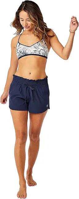 Carve Designs Bali Board Shorts (Navy) Women's Shorts Cover