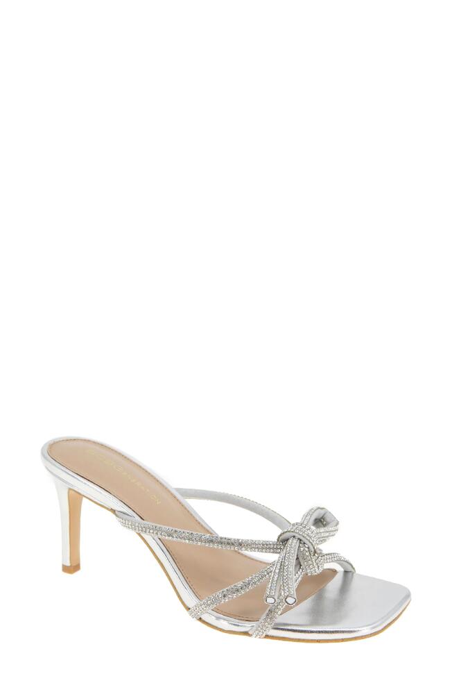 bcbg Selma Slide Sandal in Silver Cover