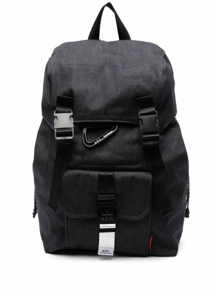 A.P.C. Topologie backpack - Blue Cover