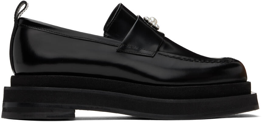 Simone Rocha Black Heart Toe Platform Loafers Cover