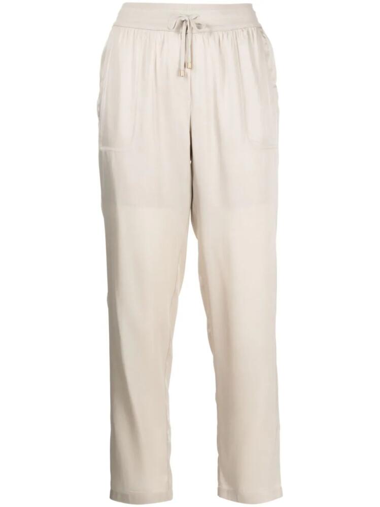 Lorena Antoniazzi drawstring-waist track pants - Neutrals Cover