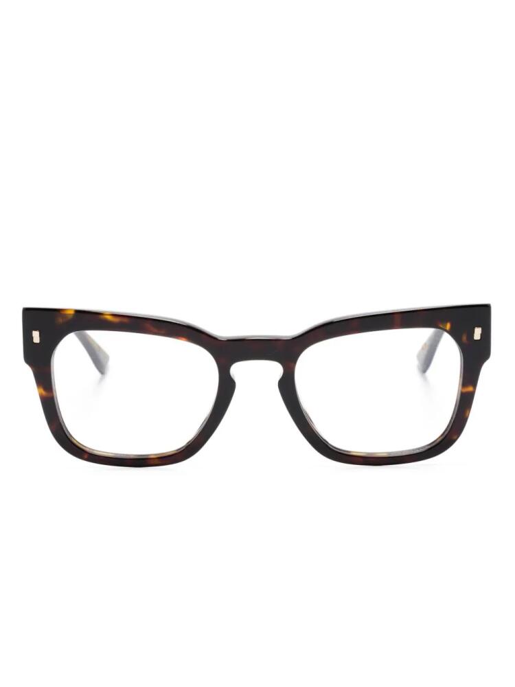 DSQUARED2 EYEWEAR D20129 square-frame glasses - Brown Cover