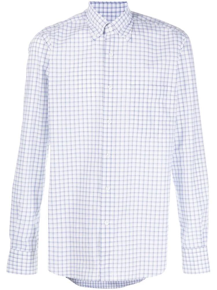 Orian check-print shirt - Blue Cover