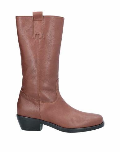 Lorenzo Mari Woman Boot Brown Soft Leather Cover