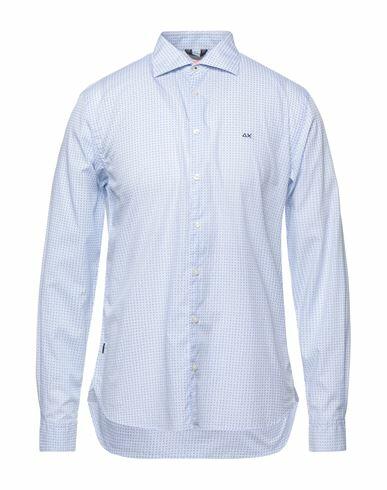 Sun 68 Man Shirt White Cotton Cover