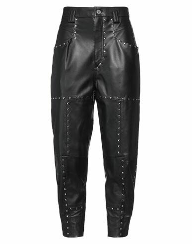 Isabel Marant Woman Pants Black Lambskin Cover