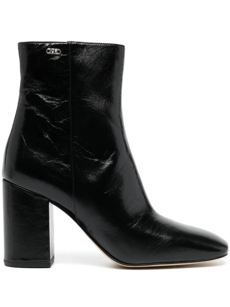 Michael Kors Perla 90mm logo-plaque boots - Black Cover