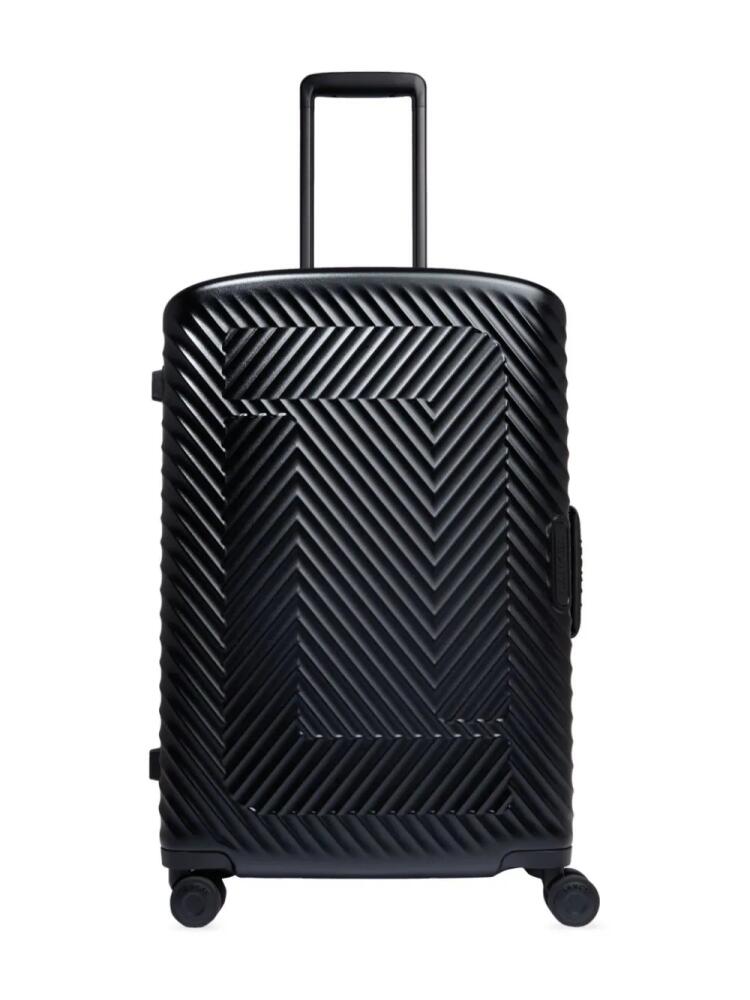 Lancel Atlas logo-embossed suitcase - Black Cover