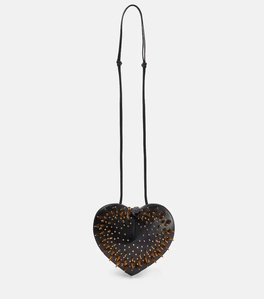 Alaïa Le Coeur studded leather shoulder bag Cover