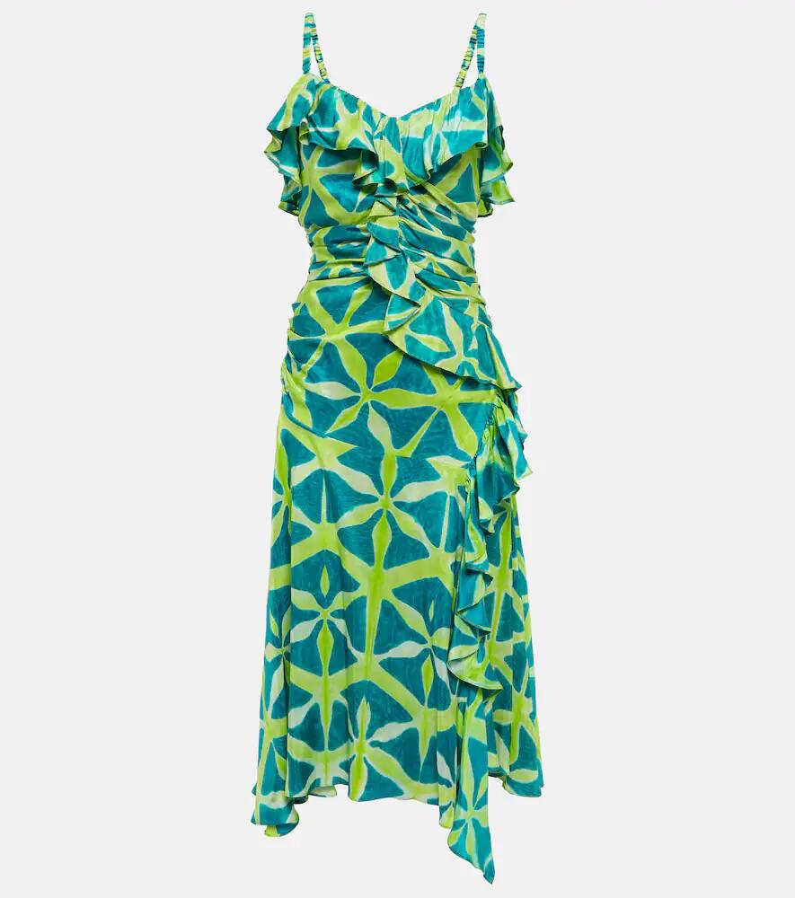 Ulla Johnson Zoya printed silk midi dress Cover