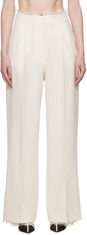 Beaufille Off-White Celeste Trousers Cover