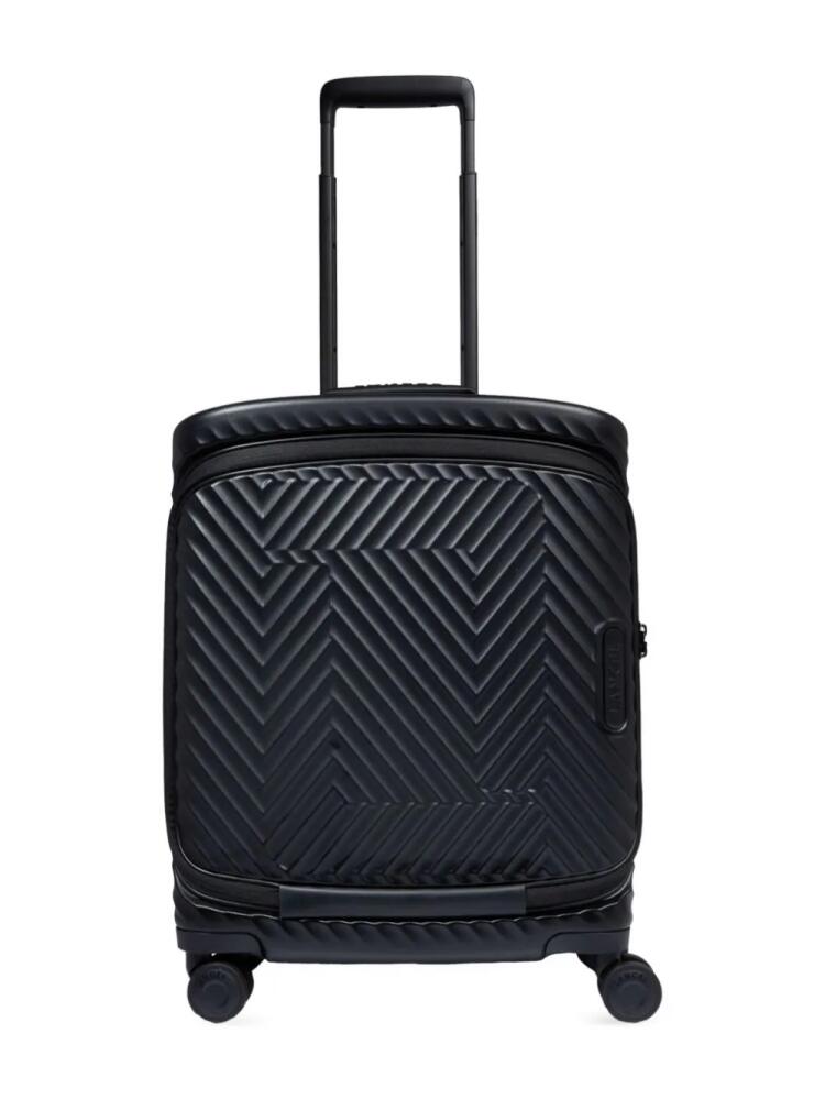 Lancel Atlas logo-embossed suitcase - Black Cover