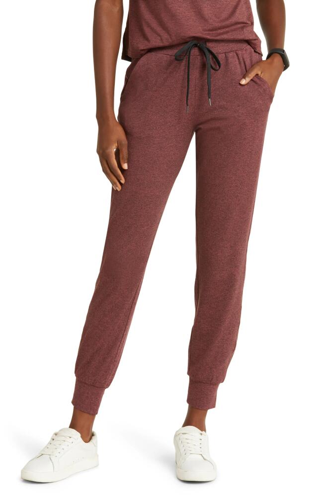 Zella Restore Soft Lite Joggers in Red Jelly Cover