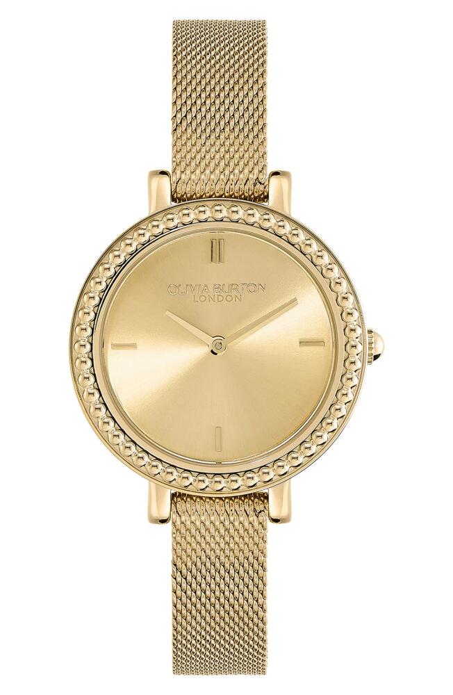 Olivia Burton Bead Watch, 30mm in Gold Cover