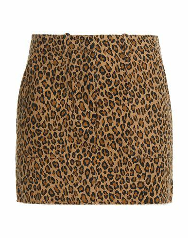 Nili Lotan Woman Mini skirt Light brown Textile fibers Cover