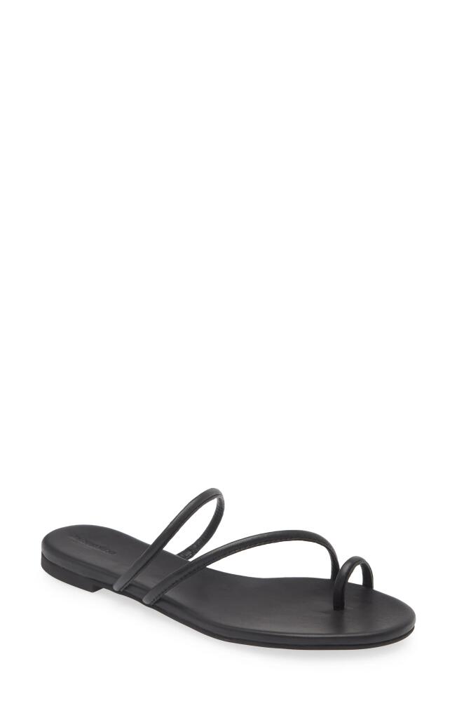 Reformation Ludo Strappy Slide Sandal in Black Cover