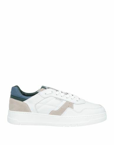 Nero Giardini Man Sneakers White Leather Cover