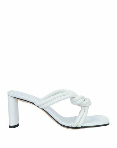 Victoria Beckham Woman Sandals White Lambskin Cover