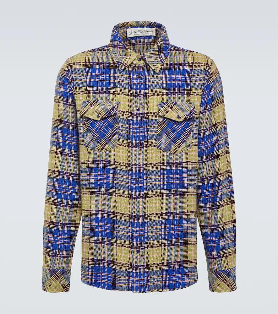 God's True Cashmere Tartan cashmere shirt Cover