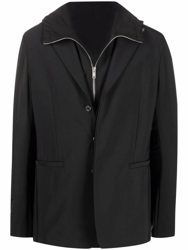 Givenchy single-breasted layered blazer - Black Cover