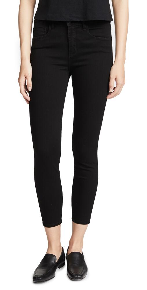 L'AGENCE Margot Skinny Jeans Noir Cover