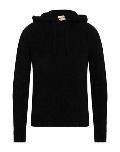 Ten C Man Sweater Black Wool, Polyamide Cover